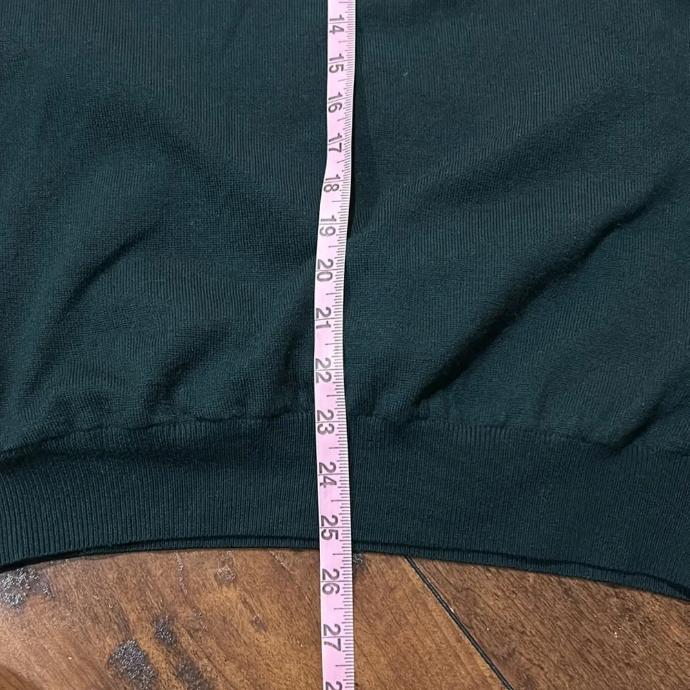 San Francisco Golf Club Quarter Zip Italian Merino Pullover Sweater